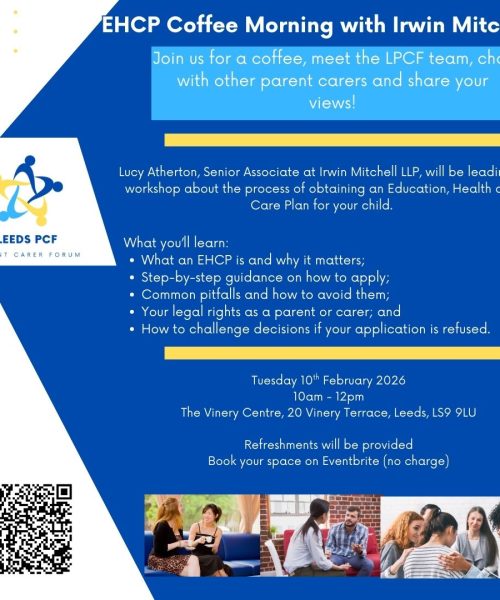 EHCP Coffee Morning with Irwin Mitchell