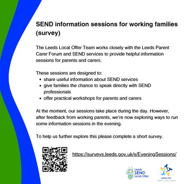SEND Information Session for Working Families
