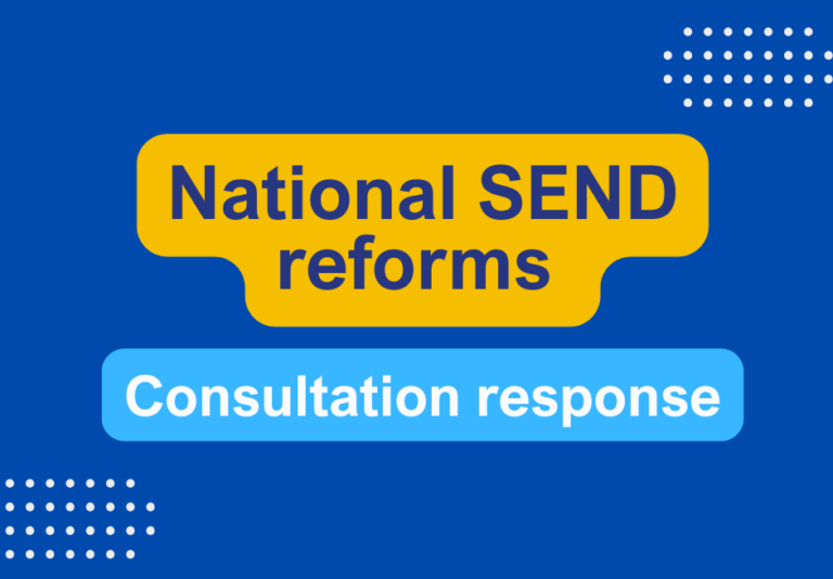 National SEND reforms consultation response