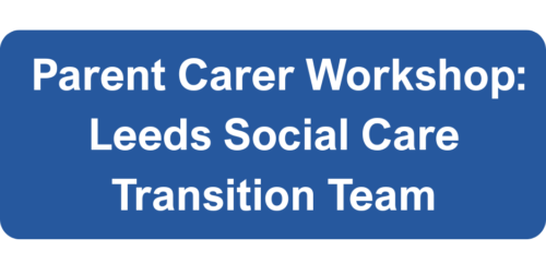 Workshop with the Leeds Social Care Transition Team